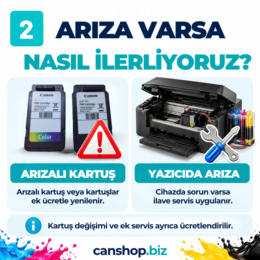 Canon PIXMA E474 Tank Sistemi Montajı