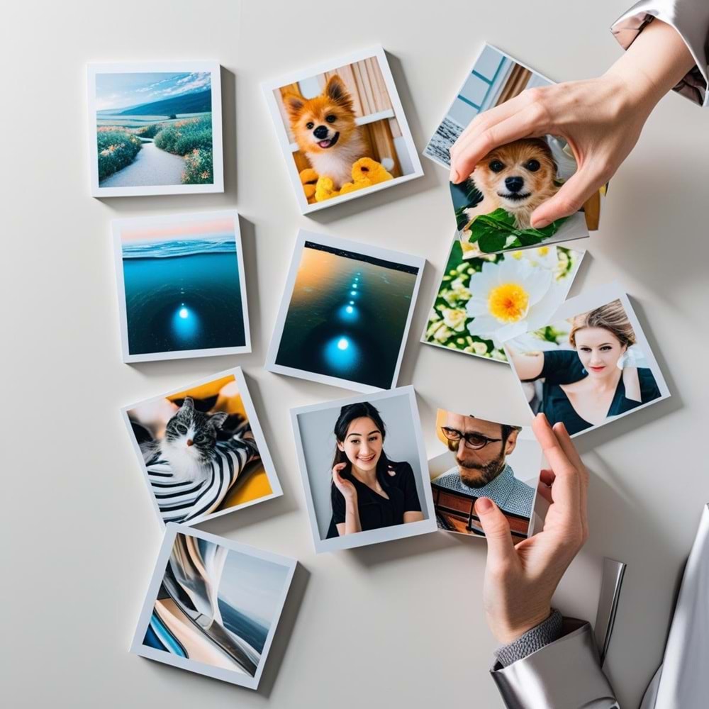 10x10 Kare Magnet 10 adet