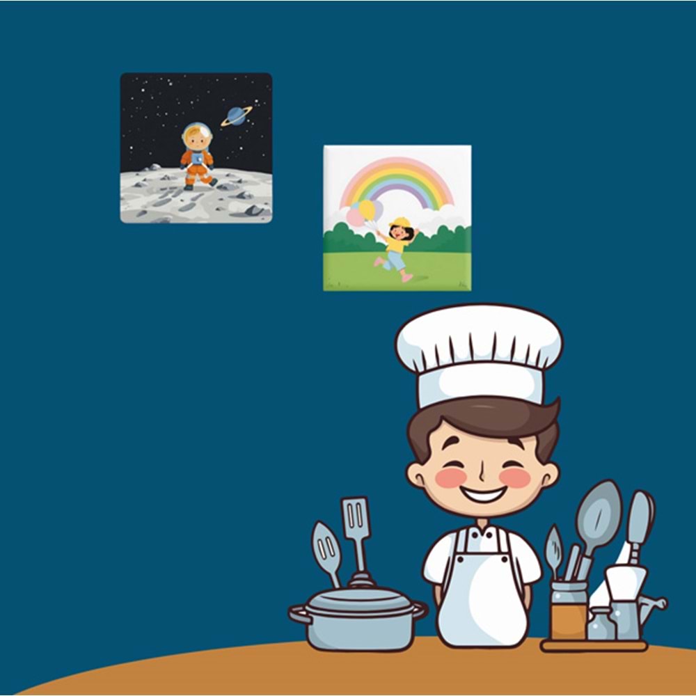 Çocuk Foto Magnet - 50 Adet