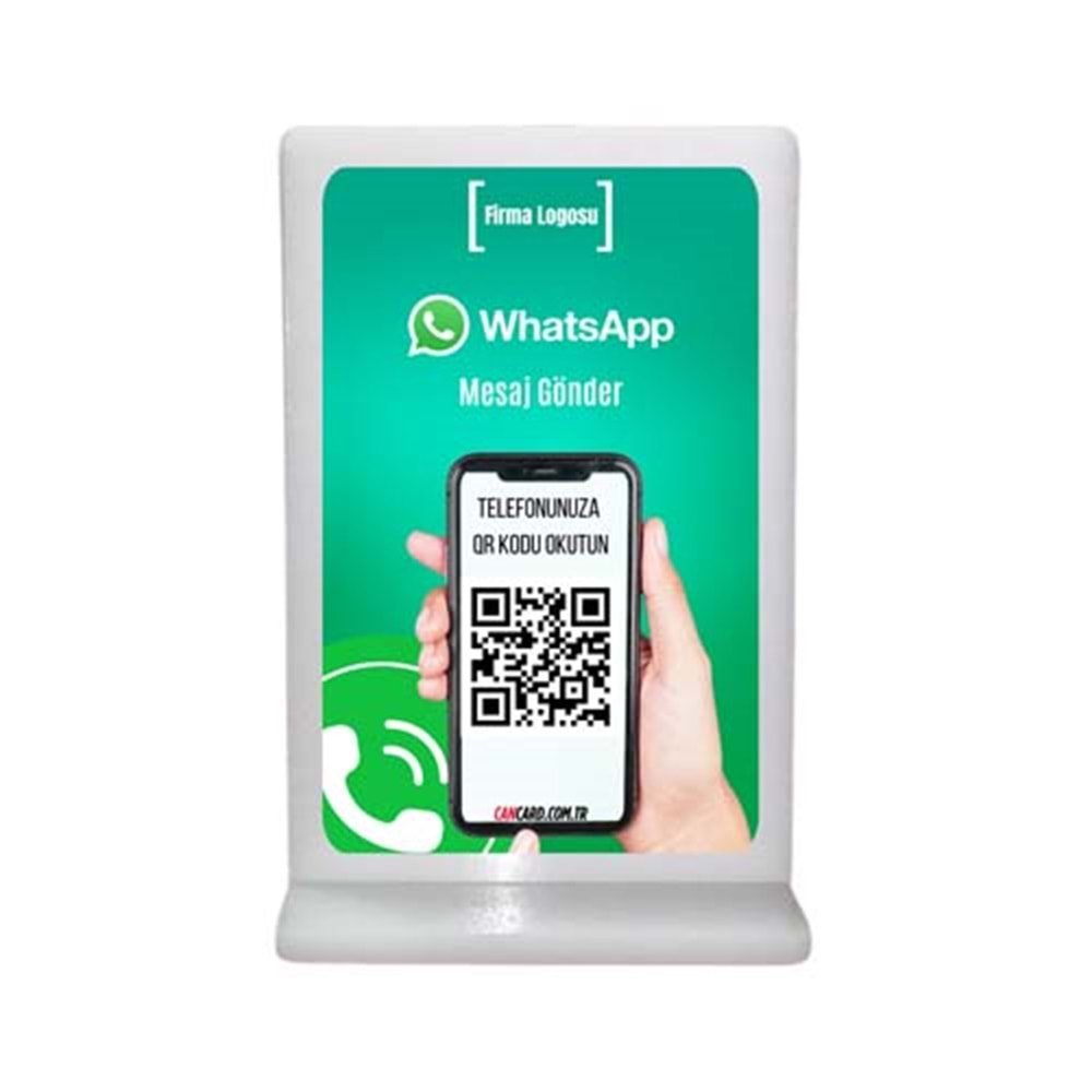QR Kodlu whatsapp iletişim standı