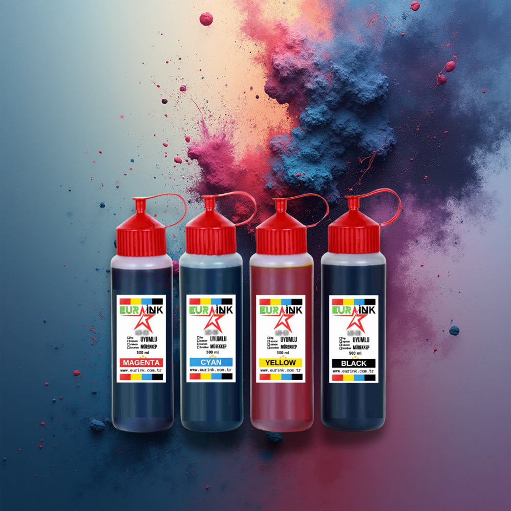 HP Smart Tank 580 Yazıcılar için uyumlu magenta mürekkep 500 ml