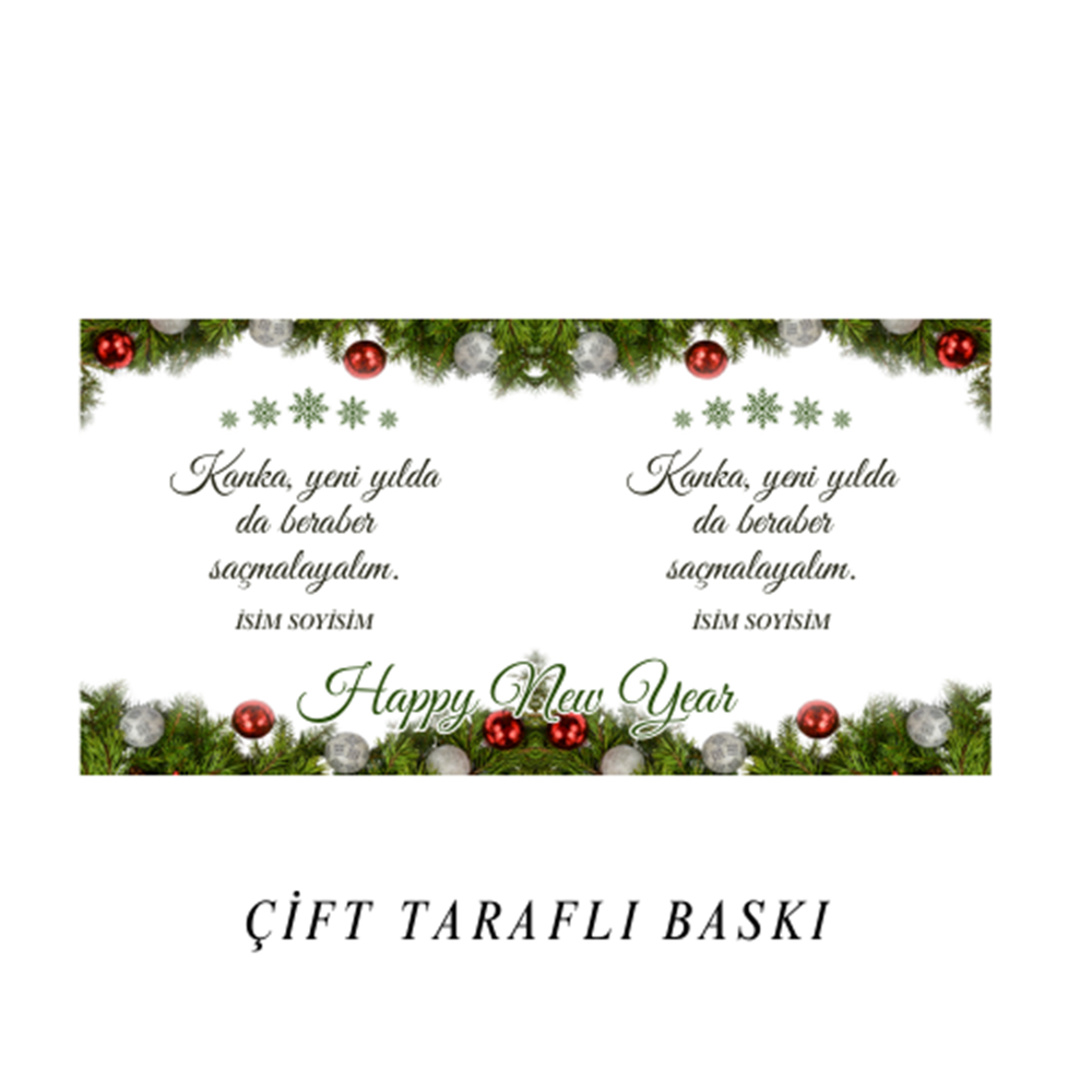 Arkadaşa Özel Yeni Yıl Kupa Bardak M3