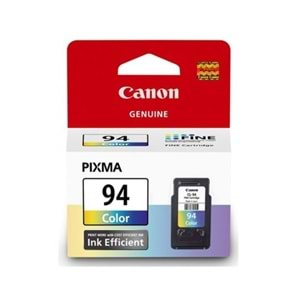 GIDA KARTUŞU - Canon CL-94 Renkli Mürekkep Kartuşu E514 Orjinal Kartuş (Bitmeyen kartuşa uyumlu delik ve hazır)