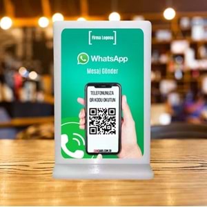 QR Kodlu whatsapp iletişim standı