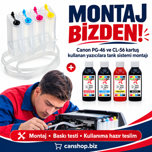 Canon PIXMA E4240 Tank Sistemi Montajı