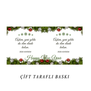 Romantik Yeni Yıl Kupa Bardak R14