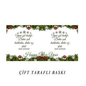 Arkadaşa Özel Yeni Yıl Kupa Bardak M4