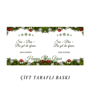 Sevgiliye Özel Yeni Yıl Kupa Bardak S4