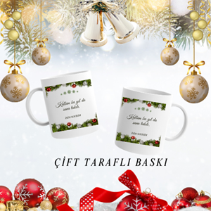 Sevgiliye Özel Yeni Yıl Kupa Bardak S7