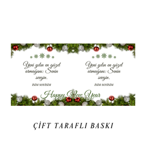 Sevgiliye Özel Yeni Yıl Kupa Bardak S12