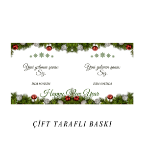 Aileye Özel Yeni Yıl Kupa Bardak AA1