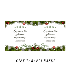 Aileye Özel Yeni Yıl Kupa Bardak AA10