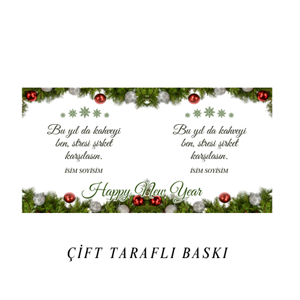 Ofis Arkadaşları İçin Yeni Yıl Kupa Bardak O4