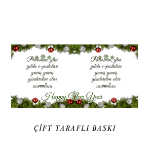 Patron İçin Yeni Yıl kupa Bardak P2
