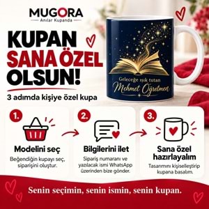 Geleceğe Işık Tutan – İsme Özel Öğretmen Kupası