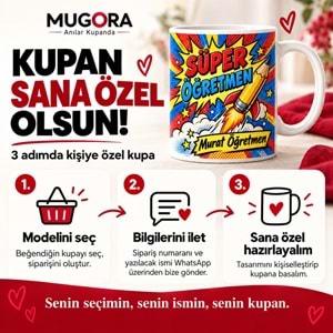Süper Öğretmen – Kişiye Özel Kupa