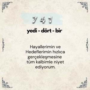 741 Hızlı çözüm Sayı Sekansı Anahtarlık M3