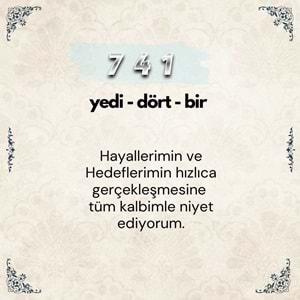 741 Hızlı çözüm Sayı Sekansı Anahtarlık M4