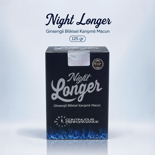Night Longer Ginsengli Bitkisel Karışımlı Macun 125 gr