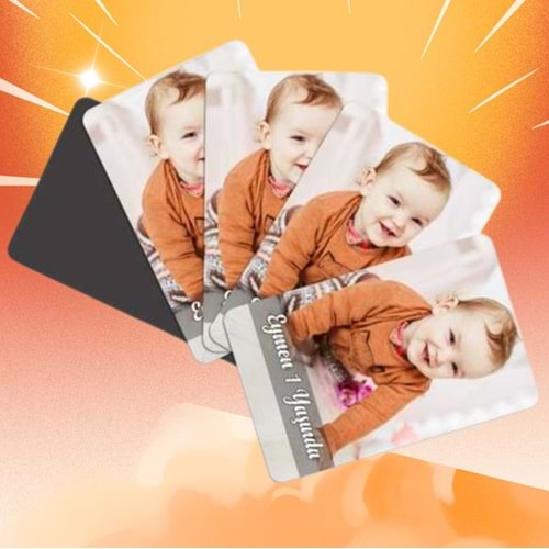 Çocuk Foto Magnet - 50 Adet
