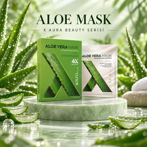 Xaura Beauty Aloe Mask