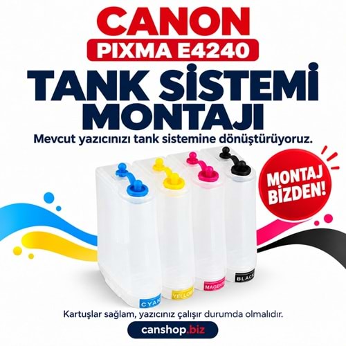 Canon PIXMA E4240 Tank Sistemi Montajı