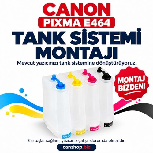 Canon PIXMA E464 Tank Sistemi Montajı
