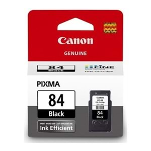 GIDA KARTUŞU - Canon PG-84 Siyah Mürekkep Kartuşu E514 Orjinal Kartuş (Bitmeyen kartuşa uyumlu delik ve hazır)