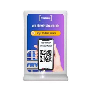 QR Kodlu web sitemiz standı