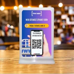 QR Kodlu web sitemiz standı