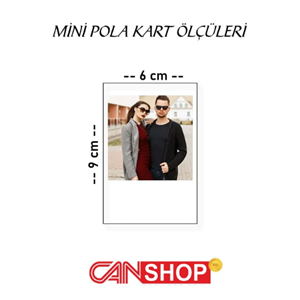 Cancopy 6x9 cm Polaroid Fotoğraf Baskı Seti (100 Adet) - Ücretsiz Kargo