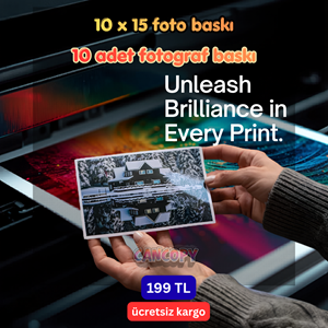 Cancopy 10x15 cm Premium Fotoğraf Baskı Seti (10 Adet) - Ücretsiz Kargo Kampanyası