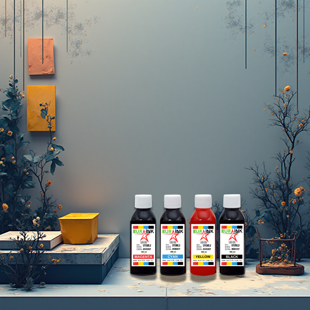 HP 304 kartuşlar için uyumlu mürekkep 4 x 100 ml