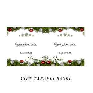 Romantik Yeni Yıl Kupa Bardak R1