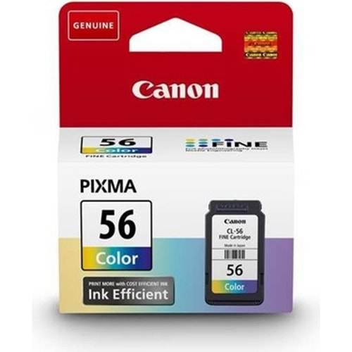 GIDA KARTUŞU - Canon CL-56 MÜREKKEPLİ RENKLİ Orjinal Kartuş