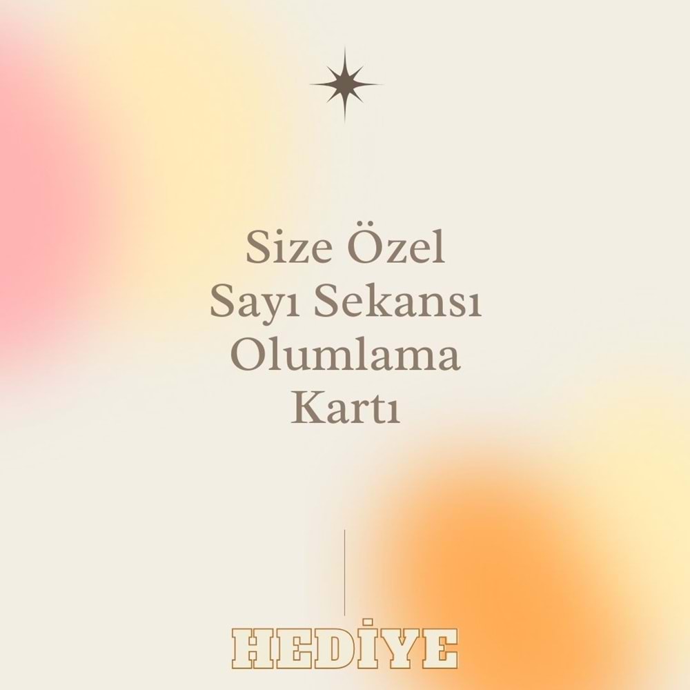 Şükür, Şükran, Minnet Sayı Sekans kişiye özel kupa bardak