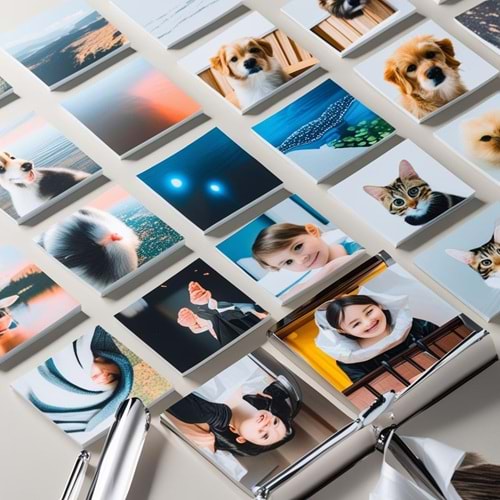 10x10 Kare Magnet 6 adet